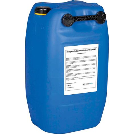 Fluide caloporteur solaire type V, Prêt à l'emploi 60 litres de -28 °C à 170 °C