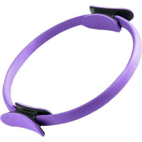Anello di resistenza per i muscoli del pavimento pelvico e delle gambe, anello per Pilates/yoga per il fitness degli arti, viola (1/3)