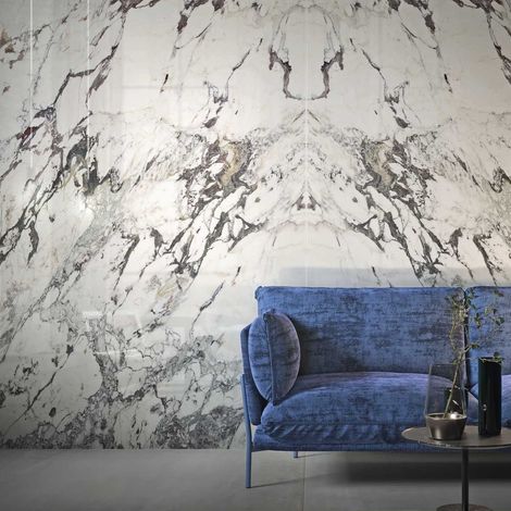 Carrelage Effet Marbre MARBLE Capraia 60x120cm Mat Sol et Murs (1/5)