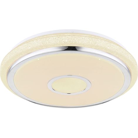 Globo - deckenleuchte - Dani - weiß - kunststoff - Ø 50cm - LED - (1/4)