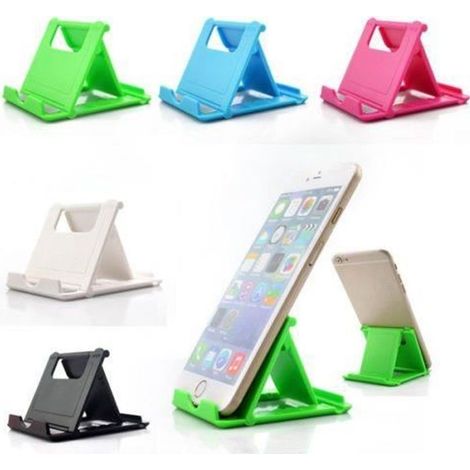 support tablette noir pliable et réglable pour mobile et tablette universel (1/3)