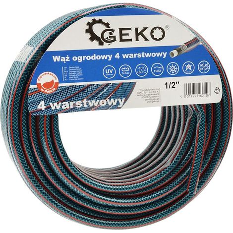 Gartenschlauch 4-lagig 1/2" 20m geko NEU (198) (1/3)
