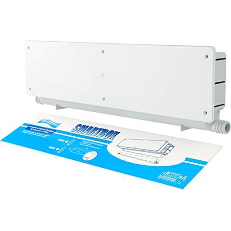 La Ventilazione FSPS50 Cassetta predisposizione impianti Smart Box con scarico condensa. Colore bianco