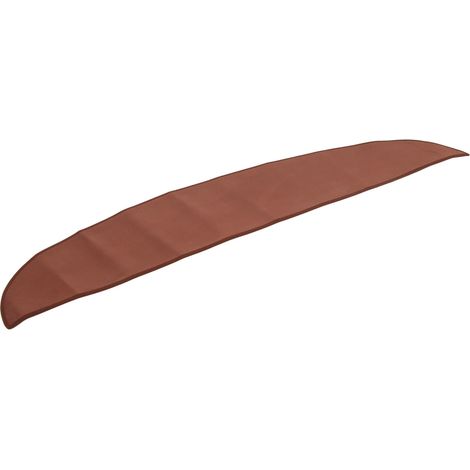 Tableau de bord Tesla Model 3 2017-2023, protection tapis en flanelle antidérapante, housse isolante marron, remplacement intérieur (1/5)