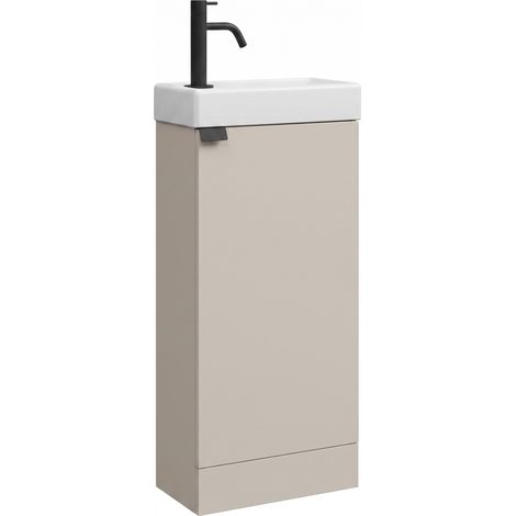 Badplaats Meuble Lave-Mains Orion 40 x 22 cm – Cashmere – Meuble