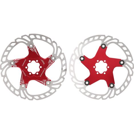 Plaquettes de frein disque 203mm VTT métalliques, 5 trous, freinage haute performance (1/5)