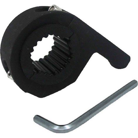 royaluxe - Support de clip de tube de lumière de voiture et de moto support de clip fixe de projecteur de 1.25 pouces 20-30mm universel (1/4)