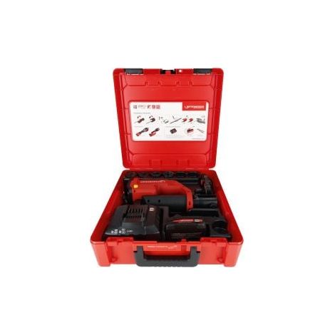 ROTHENBERGER ROMAX COMPACT III Akku-Pressmaschine WE-Set U16-20-25-32, 2Ah, EU, CAS - 1000004427 (1/2)