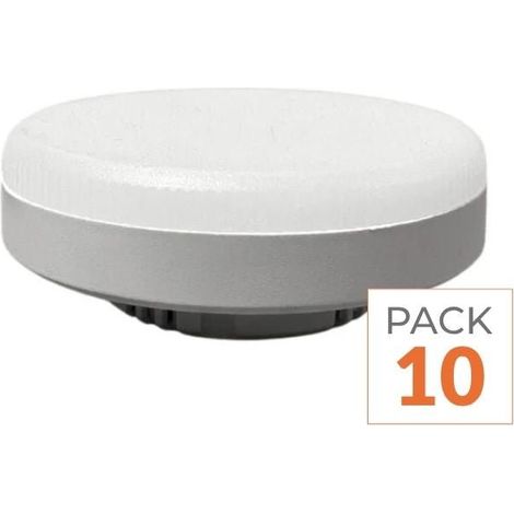 Pack de  10 - Ampoule LED GX53 7W - Blanc Neutre 4000K - 5500K - SILAMP (1/2)