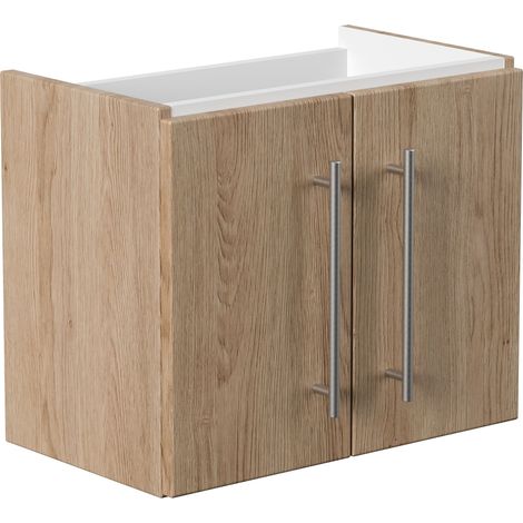 Unterschrank für Geberit Icon XS 53 cm eiche hell (1/5)