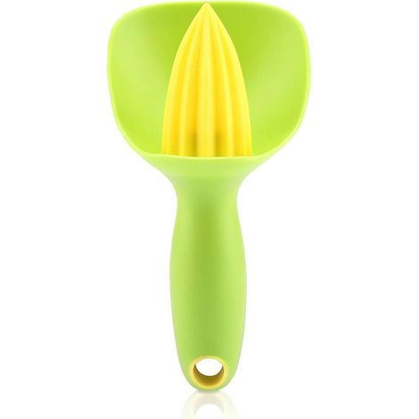 Mini-ergonomischer grüner manueller Zitronenpresser für die heimische Küche (1/5)