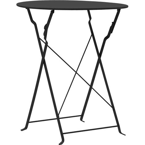 Maison Exclusive - Set da Bistrot 3 pz in Acciaio Nero (1/5)
