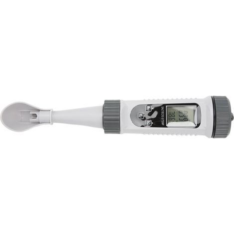 Hochpräzises digitales Salzgehaltmessgerät, großer Messbereich, Temperatur, Kompensation, großes LCD-Display, Wasserqualitätsmessgerät für elektrische Leitfähigkeit, Temperatur und Dichte. (1/5)