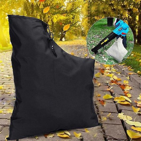 Sac pour souffleur de feuilles de jardin, broyeur à compost, sac de ramassage, aspirateur, rangement, de rechange, noir - AquaForge (1/5)