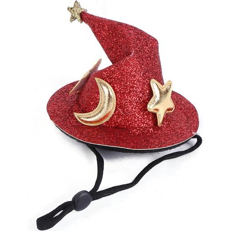 Chapeau de Lapin pour Animaux de Compagnie, Chapeaux pour Animaux de Compagnie pour Petits Chapeau de Magicien de Hamsters pour la fête Petit Chapeau créatif et pour de (1/5)