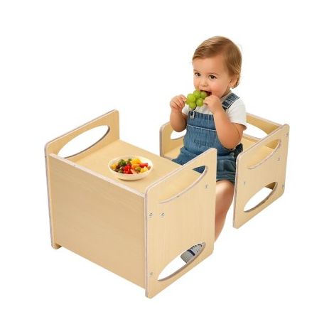 Ensemble Table et Chaises pour Diversification Alimentaire (1/5)
