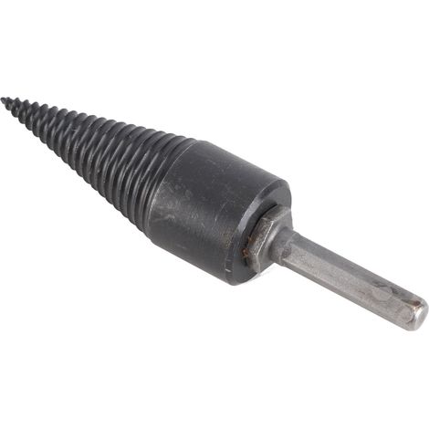 Embout de fendage pour bûches à queue hexagonale, foret robuste pour bois de chauffage, outil de perçage et clivage pour bricolage (1/5)