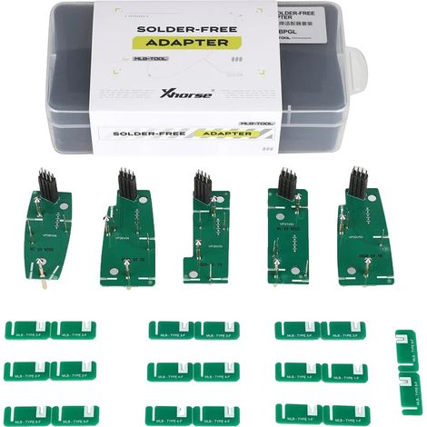 Adattatore in plastica resistente, 10 cm x 5 cm x 2 cm, compatibile con Key Tool Plus Pad e VVDI2, connessione senza saldatura, certificato CE. (1/5)
