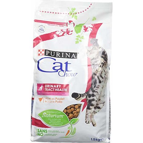 crocchette per gatto adulto "cat chow uht" al pollo, 1,5 kg - purina (1/4)