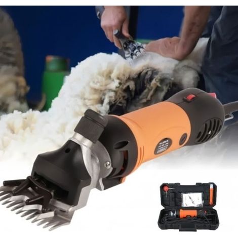 690W Sheep Shearing Set - Electric Shear for Animals - 6 Adjustable Speeds - Suitable for Goats, Alpacas, and Other Animals (1/4)
