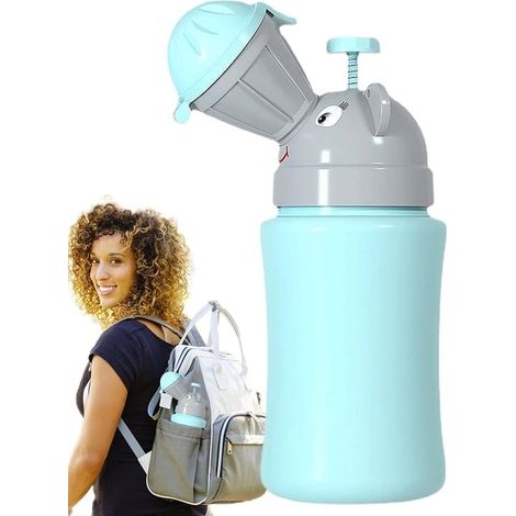 Urinoir pour enfants - Pot portable, urinoir d'urgence, pot de voyage, urinoir de voiture - idéal pour le camping et les voyages en voiture (1/5)