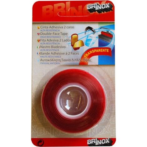 FPLUS cinta adh.2car.19mm.x1.5mt.transp. , Cinta adhesiva de doble cara de 19 mm de ancho y 1,5 m de largo. Cinta muy resistente y duradera, fija en la mayoría de superficies lisas