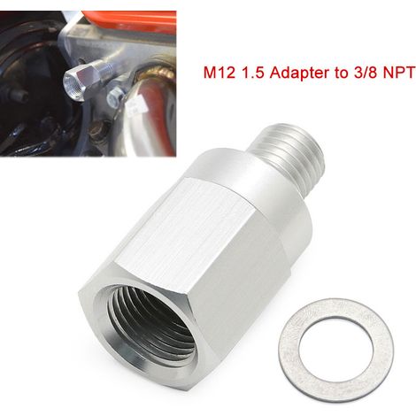 Pièces automobiles : capteur de pression d'huile, capteur de température du liquide de refroidissement, boîtier de capteur M12X1.5 (1/5)