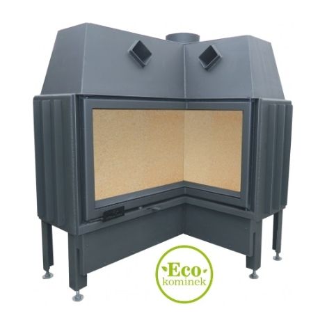 Insert de cheminée Kominek 12KW 109cm x 103cm (1/2)