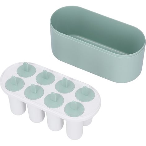 Moule à glace à 8 cavités, outil pour fabriquer soi-même sa glace à la maison. (1/5)