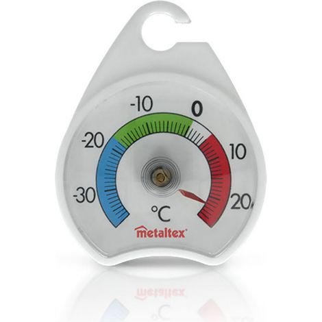 Thermomètre - Sans Mercure - Congélateur/Réfrigérateur - Plastique - Gradué de -30° à +25° (1/2)