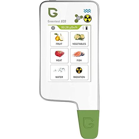 Testeur de qualité de l'eau, test de dureté TDS,Nourriture de Nitrate, détecteur de rayonnement compteur Geiger, Légume fruit Viande Poisson Mètre analyseur ECO5FW (1/5)