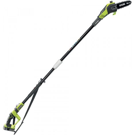 Potatore sega estensibile telescopica a batteria su asta regolabile OPP1820 Ryobi 18v con barra cm 20 (1/5)