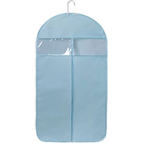 Cubierta de protección contra el polvo para ropa Organizador de ropa Cubierta de protección para ropa de alta calidad para traje y vestido, azul (1/5)