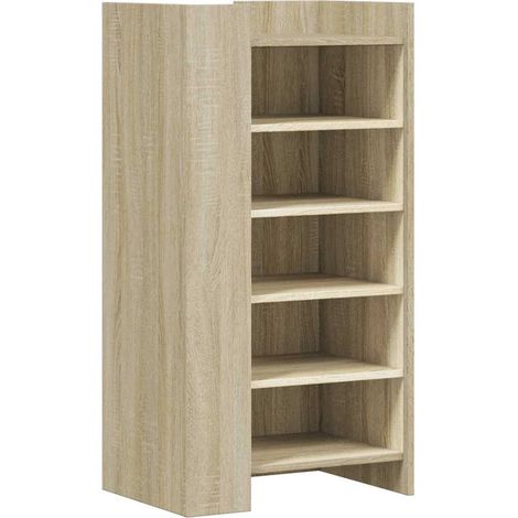 Maison Exclusive - Zapatero madera ingeniería roble Sonoma 52x37,