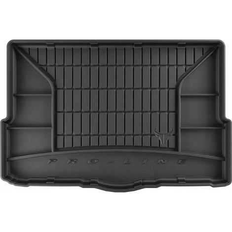 Kofferraummatte aus Gummi, Einlage aus Teppich, Renault Kadjar 2015-2022 TM d (1/5)