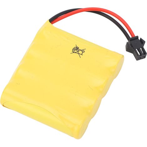 Batterie lithium rechargeable 4,8 V 700 mAh avec prise SM 2P pour pelle mécanique RC légère et camion RC 1/18 (1/5)