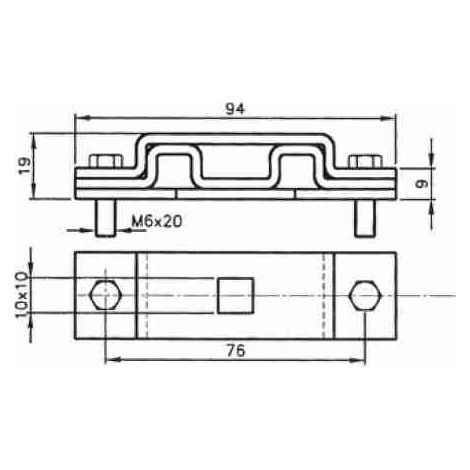 ACM 163478 - Art. 3052 - Kastenhalterung
