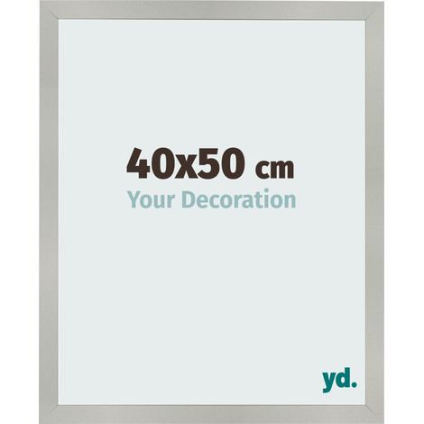 yd. - Cadre photo 40x50 - Argent Mat - MDF - Bologna (1/5)