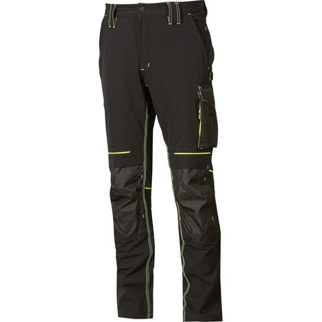 Pantalone Slim Fit Atom Upower Black Carbon L (1/3)