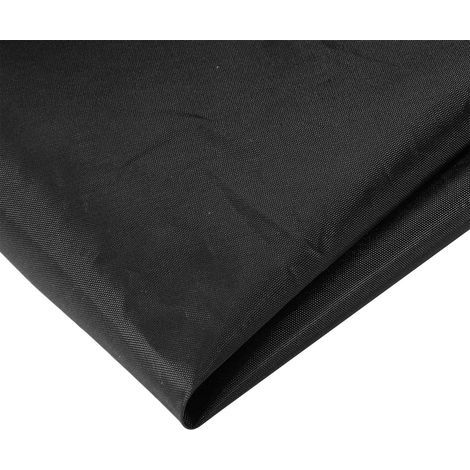 Bâche de protection hexagonale étanche pour bac à sable enfants, couverture de piscine jardin, ombrelle solaire noir 140x110x20cm (1/5)