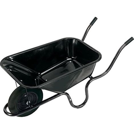 Draper Heavy-Duty 85L Metal Tray Contractors Wheelbarrow (Model 82755) (1/7)