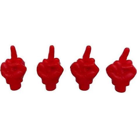 Bouchons de pneus amusants et attrayants, embouts de valves de roue noctiluques et attrayants (1/5)