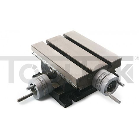 TAVOLA A CROCE PRECISIONE TRAPANO COLONNA FRESATURA 187x100x100 INECO