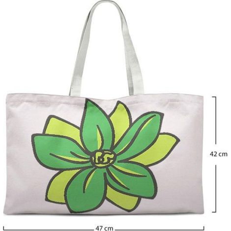 Sac shopping - tote bag - TRGCTB112436X4742 - Coton - Noir - 72x47 cm (1/4)
