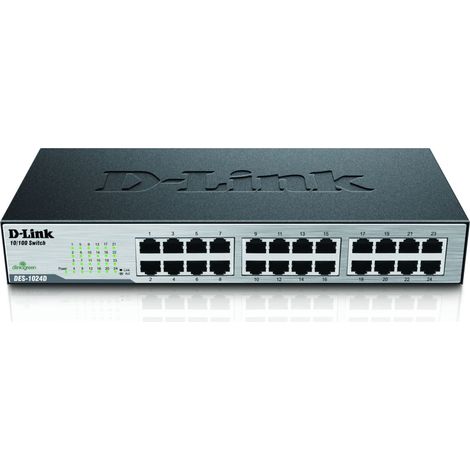 DLink Deutschland 24-Port Ethernet Switch 24x10/100Mbit DES-1024D/E (1/3)