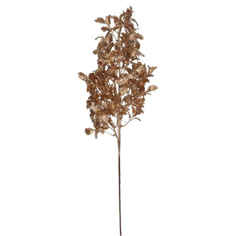 Ramo di Edera 60h cm Oro