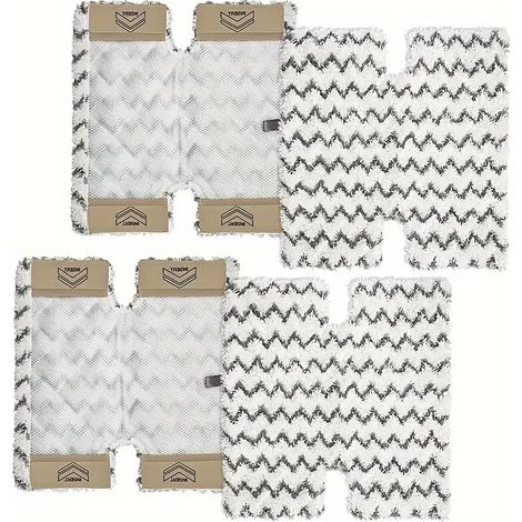Convient pour 4 morceaux de tissu carré pour les tuyaux de vapeur Shark P3/P5/P8/T8/S3973 S5003D (1/5)