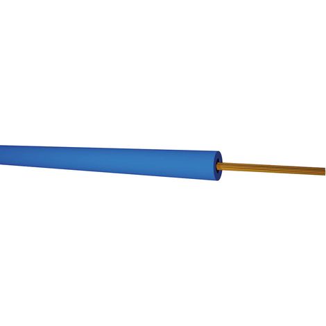 Rotolo di cavo flessibile da 100 m (1x1,5 mm) blu