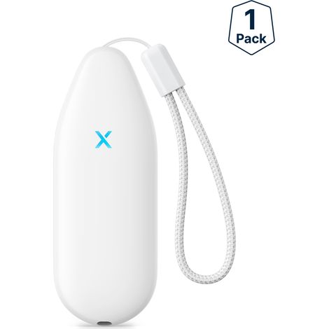 X-Sense WiFi Thermom¨¨tre Hygrom¨¨tre Int¨rieur, Moniteur de Temp¨rature et d'Humidit¨ Intelligent avec Port¨e de 500m et Notifications App, Compatible avec Alexa, pour Serres, Maison, STH51