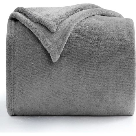Couverture douce et moelleuse, plaid chaud pour canapé en hiver, 110 x 150 cm (1/5)
